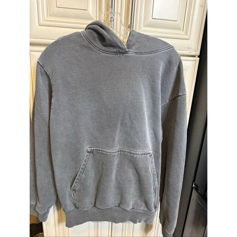Talentless Men's Long Sleeve Pullover Heavyweight Hoodie Steel Gray Size Small